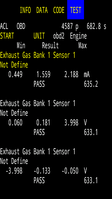 OBD-2 Mode 6 Car Code